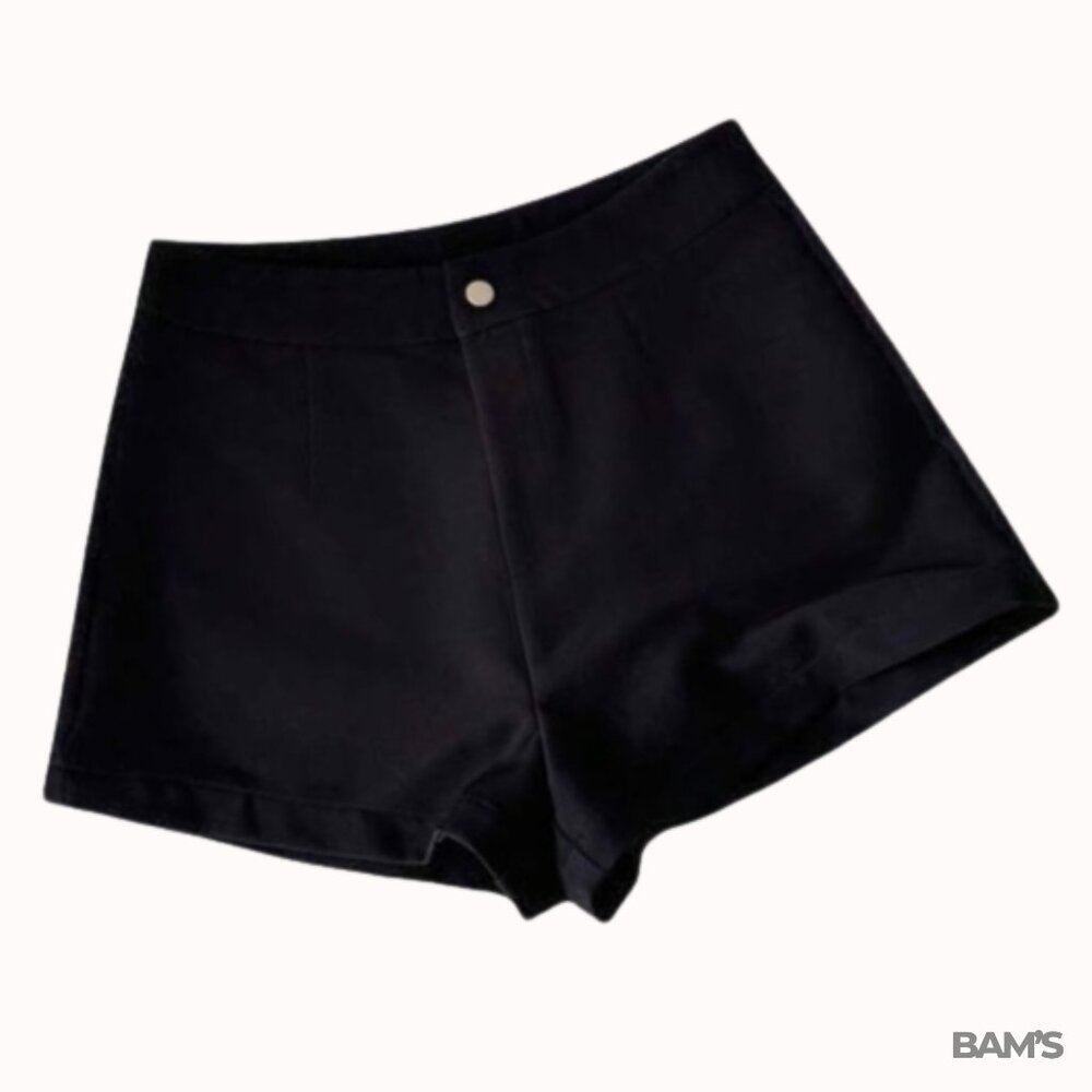 SHEIN High-Waisted Black‎ Shorts | Size S